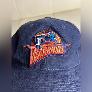 90s Warriors NBA strap back